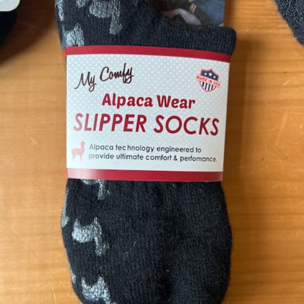 Alpaca Slipper Socks